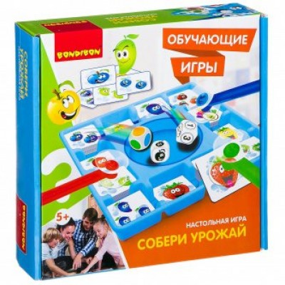 BONDIBON Игра  ОбучИгры Собери урожай ВВ2416 Китай