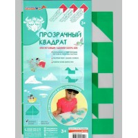 РазвИгрыВоскоб Игра   Прозрачный квадрат/зеленый  Россия