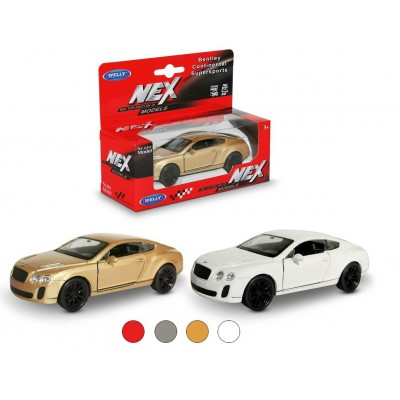 Welly Игрушка   Машина. Модель 1:34-39 Bentley Continental Supersports 43623W Китай ассортимент