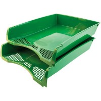 Лоток горизонтальный Simple непрозрачный зеленый 3042700 deVente Лоток горизонтальный Simple непрозрачный зеленый 3042700 deVente