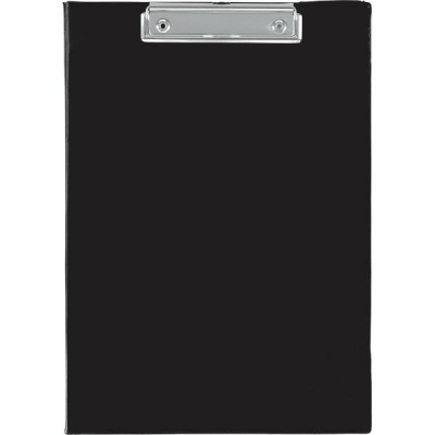 Планшет с прижимом А4 картон Клипборд 2мм Покрытие ПВХ черный 3034704 deVente