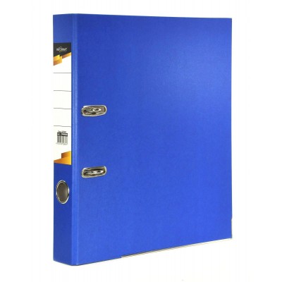 Папка регистратор 55мм А4 металлическая окантовка, синяя OP9050B inФормат 47441