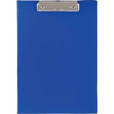 Планшет с прижимом А4 картон Клипборд 2мм Покрытие ПВХ синяя 3034703 deVente