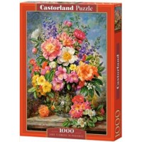 Castor Land Пазл 1000  Цветы C-103904 Польша