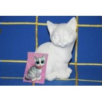 Фигурка гипсовая Котенок 5 201 Фигурка гипсовая Котенок 5 201