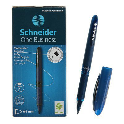 Ручка роллер One Business синяя 0,8мм одноразовая 183003 Schneider  255673