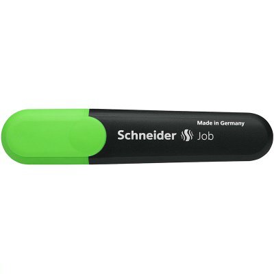 Маркер текстовой Job скошенный, зеленый 1-5мм 1504 Schneider 10/240 255700