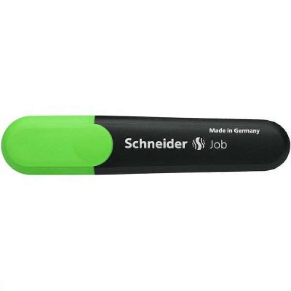 Маркер текстовой Job скошенный, зеленый 1-5мм 1504 Schneider 10/240 255700