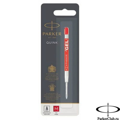 Стержень гелев. красн. 0,7мм PK REF GEL BALL M RED BL1 1950345 Parker Стержень гелев. красн. 0,7мм PK REF GEL BALL M RED BL1 1950345 Parker