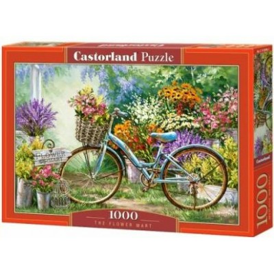 Castor Land Пазл 1000  Цветочный магазин С-103898 Польша