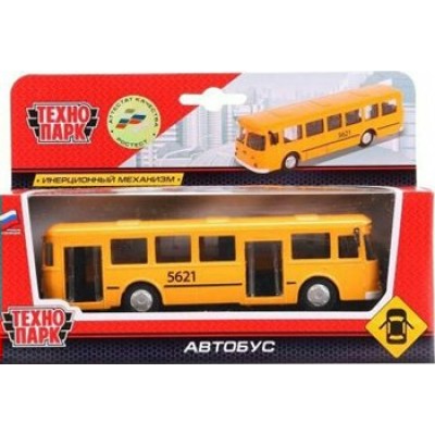 Технопарк Игрушка   Машина. Автобус/15 см, метал., инерц.,откр .двери SB-16-57WB Китай