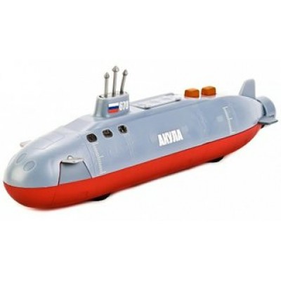 Технопарк Игрушка   Подводная лодка. Акула/20 см,метал.,инерц.,свет,звук SB-16-97-A-WB Китай