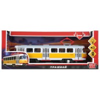 Технопарк Игрушка Модель. Трамвай/30 см, свет, звук X600-H36002-R Китай Технопарк Игрушка Модель. Трамвай/30 см, свет, звук X600-H36002-R Китай