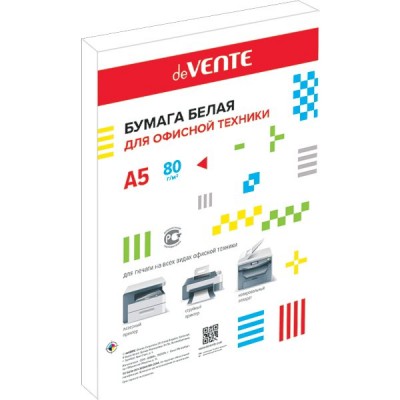 Бумага для ксерокса А5 200 листов 80г/м2 класс С 2073801 deVente