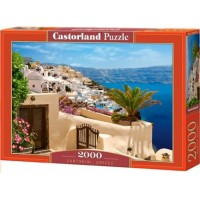 Castor Land Пазл 2000  Санторини C-200672 Польша