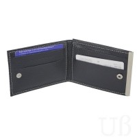 Портмоне кожа с зажимом для денег черный флотер зк304-40 Кайман Портмоне кожа с зажимом для денег черный флотер зк304-40 Кайман