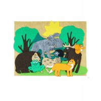 Мухамеджанова Игра  LipLip Набор фигурок. Дикие животные/с игровым полем/мини LIP1117 Россия