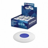Ластик резиновый SmartWay Oval овал с пластиковым держателем 45532 ErichKrause 24/960