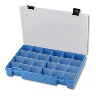 Системы хранения для творчества Коробка д/мелочей пластик №7 голуб.  Тривол