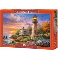 Castor Land Пазл 1500  Маяк на берегу C-151790 Польша
