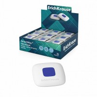 Ластик резиновый SmartWay Mini Square с пластиковым держателем 45554 ErichKrause 36/1440