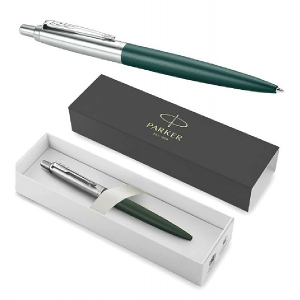Ручка подарочная шариковая, автоматическая Jotter XL Green CT синий 1мм 2068511 Parker  Р774307