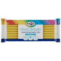 Пластилин 250гр Классический Желтый 270818_03 Гамма Пластилин 250гр Классический Желтый 270818_03 Гамма