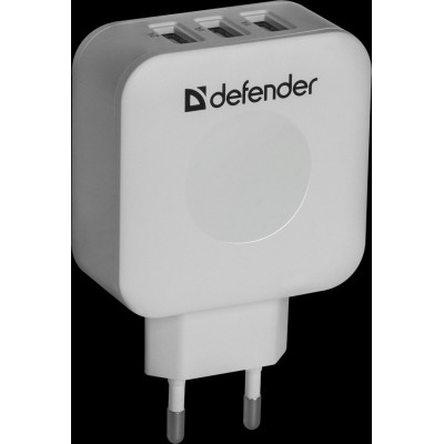 Разное  Адаптер сетевой UPA-30 3 порта USB 5V/4A 83535 Defender