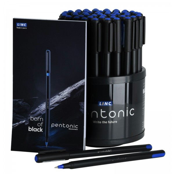 Ручка шариковая Pentonic синяя 0,7мм 7024 Linc 50/1200 183095