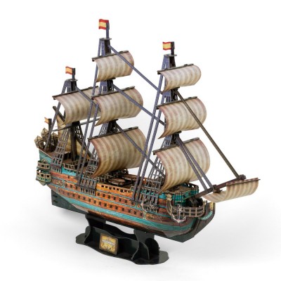 Сборная модель из картона пенополис. Корабль Сан-Фелипе STH-002 Rezark
