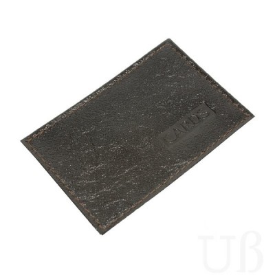 Футляр кожа Для карточек 93х70 мм коричневый матовый В200-5 CROCO