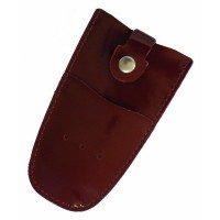 Ключница кожа 115х65х5мм красн. темный гладкий K-112-138 Премьер