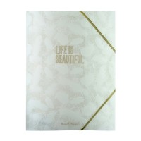 Папка на резинке А4 400мкм Листочки. Перышки 14-039 Bruno Visconti 12/180 Папка на резинке А4 400мкм Листочки. Перышки 14-039 Bruno Visconti 12/180