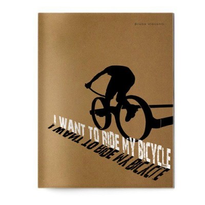 Тетрадь 40 листов А5 клетка Bicycle Дизайн №14 7-40-083 Bruno Visconti 12/24/96