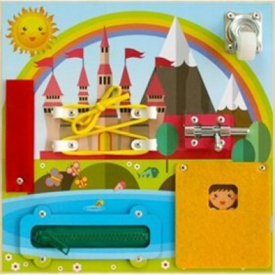 А-Пресс Игрушка   Доска Бизиборд. Принцесса у замка/250х250 0003605 Россия