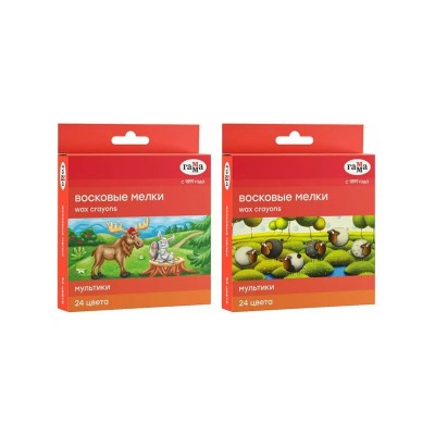 Мел восковой 24 цвета Мультики круглые 381043, 311317 Гамма 24/144 2131018_01_31/081120203 Мел восковой 24 цвета Мультики круглые 381043, 311317 Гамма 24/144 2131018_01_31/081120203