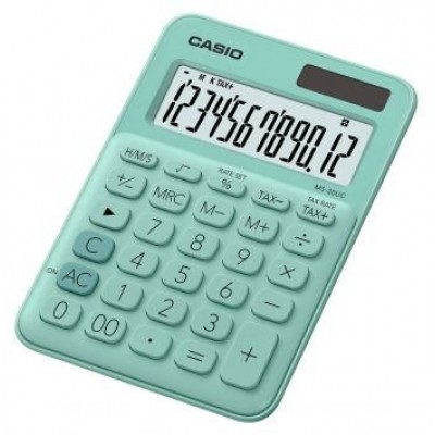 Калькулятор 12-разрядный зеленый MS-20UC-GN-S-EC Casio 1013681