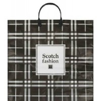 Артпласт/Пакет полиэтиленовый с пластиковой ручкой. Scotch fashion. Скотч 400 х 360 мм/ПЛР431124;ПЛР22776/