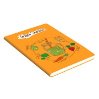 Блокнот 80л В6 лин. интегр. к/з Get Glitter Дизайн-2 ляссе БГЛ6802975 Эксмо