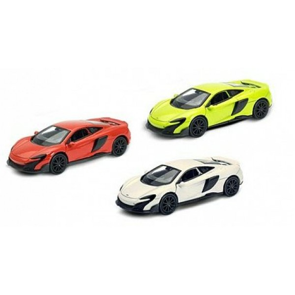 Welly Игрушка   Машина. Модель 1:38 McLaren 675LT Coupe 43757 Китай ассортимент