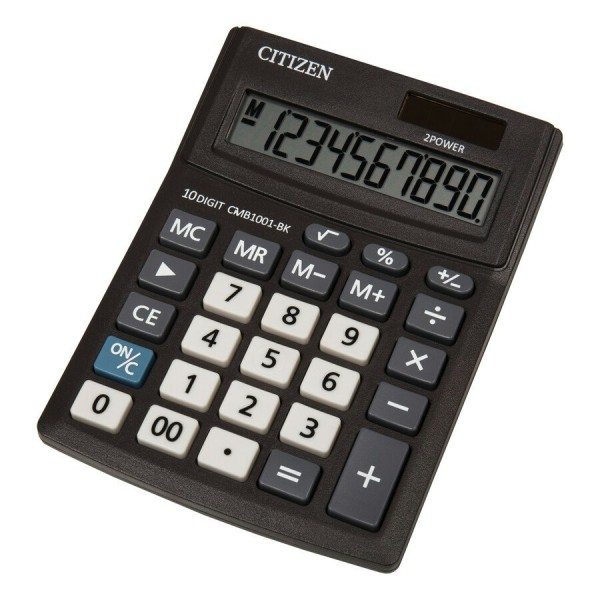 Калькулятор 10-разрядный SD-210 настольный Business Line коррекция последнего введенного значения CMB1001BK Citizen 50/100 259751