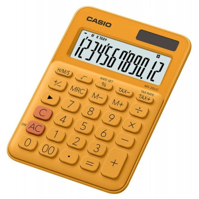 Калькулятор 12-разрядный оранжевый MS-20UC-RG-S-EC Casio 1013683