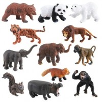 ИгрикиZOO Игрушка   Фигурка животного маленькая/12 видов TAV002 Китай