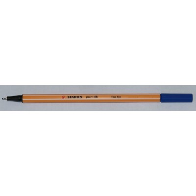 Ручка капилярная Point 88 синяя 0,4мм 88/41 Stabilo