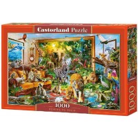 Castor Land Пазл 1000  Ожившая картина C-104321 Польша
