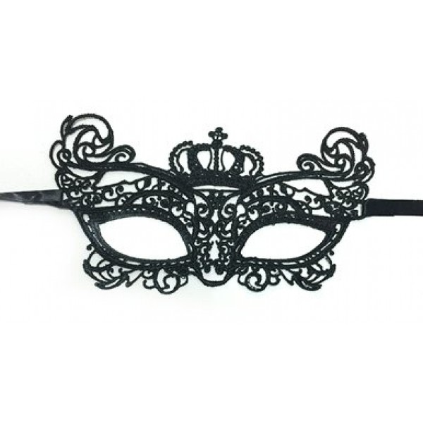 Феникс-Презент/Карнавальная маска. Корона черная/81003/
