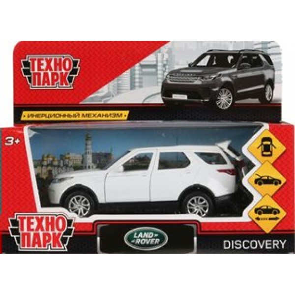 Технопарк Игрушка   Машина. Land Rover Discovery/12 см, металл, инерц, откр. двери DISCOVERY-WT Китай