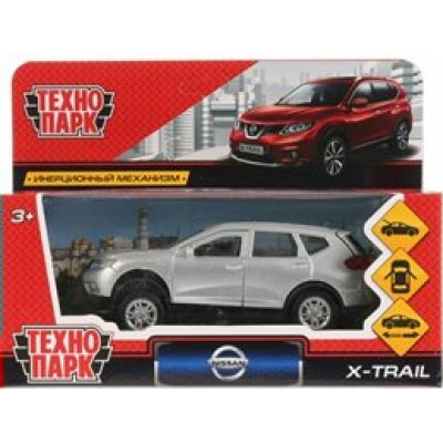 Технопарк Игрушка   Машина. Nissan X Trail/12 см, металл, инерц, откр. двери X-TRAIL-SL Китай