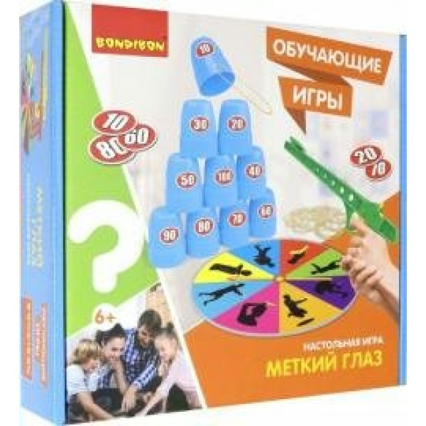 BONDIBON Игра  ОбучИгры Меткий глаз ВВ3445 Китай