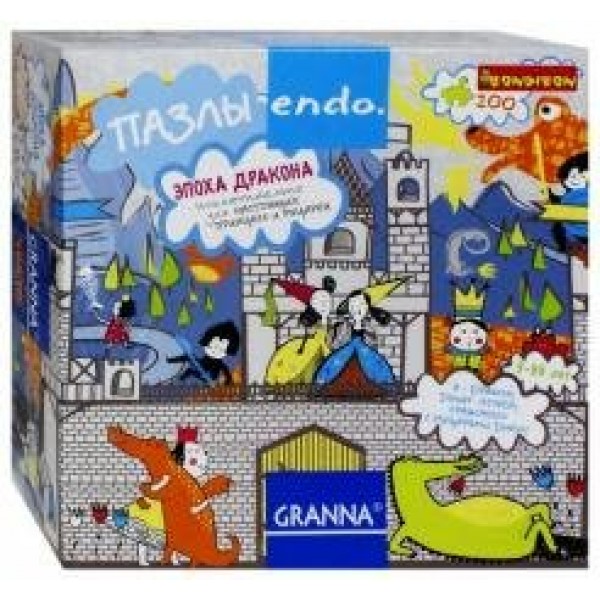 BONDIBON Пазл 200  Эпоха Дракона ВВ1275 Польша